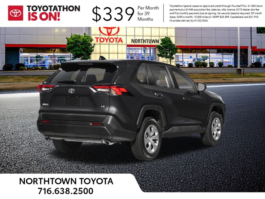 New 2025 Toyota RAV4 LE LE AWD SUV