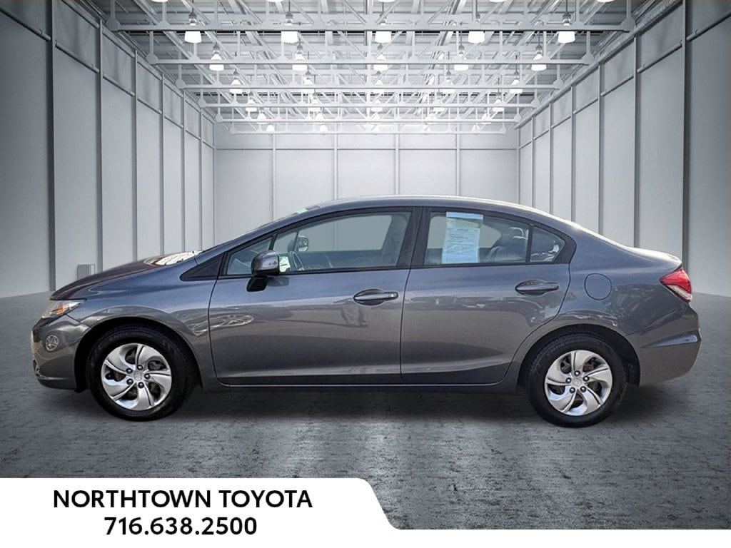 Used 2013 Honda Civic LX with VIN 19XFB2F56DE280135 for sale in Buffalo, NY