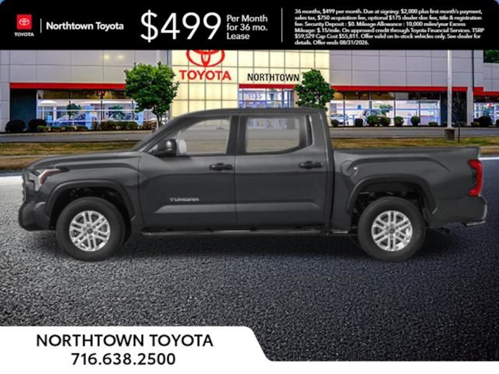 New 2026 Toyota Tundra SR5 SR5 CREWMAX 6.5