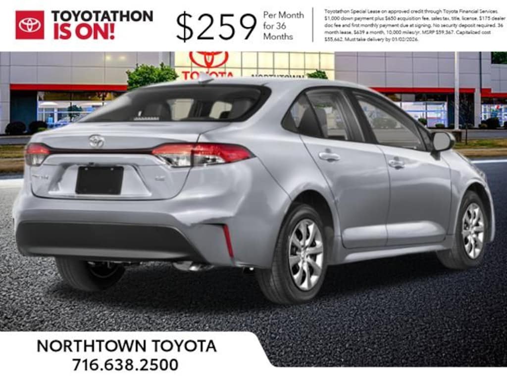 New 2026 Toyota Corolla LE LE