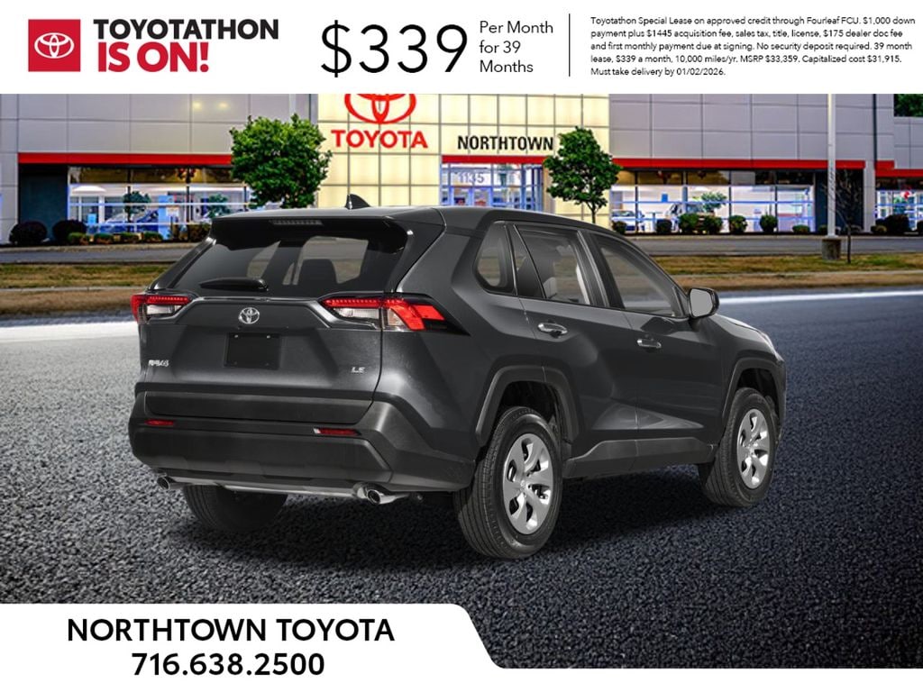 New 2025 Toyota RAV4 LE LE AWD SUV