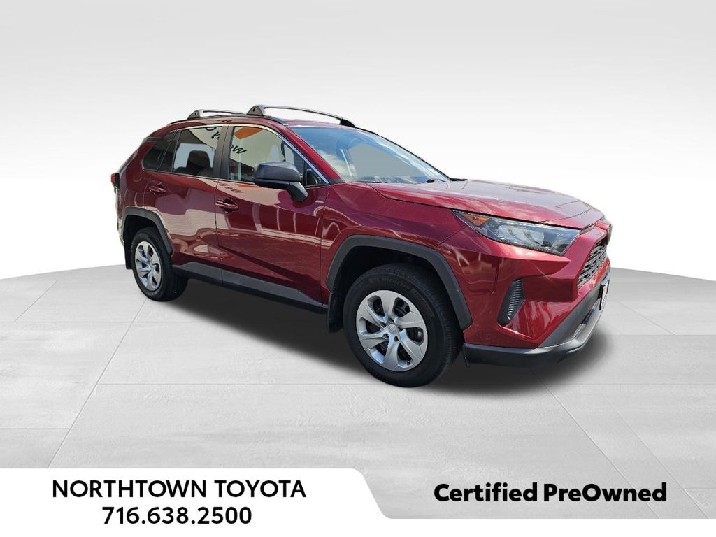 Used 2021 Toyota RAV4 LE with VIN 2T3F1RFV7MW235799 for sale in Amherst, NY