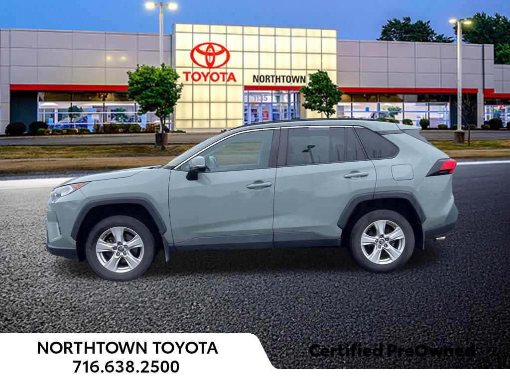 Certified 2020 Toyota RAV4 XLE with VIN 2T3P1RFV3LW123956 for sale in Kansas City