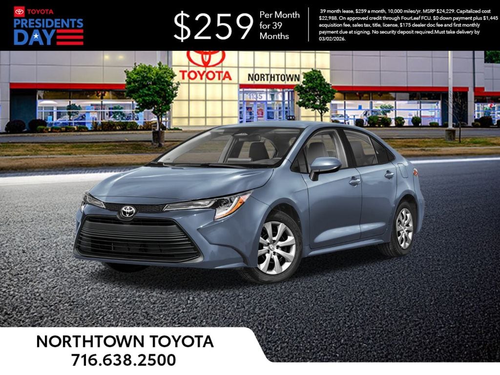 New 2026 Toyota Corolla LE LE