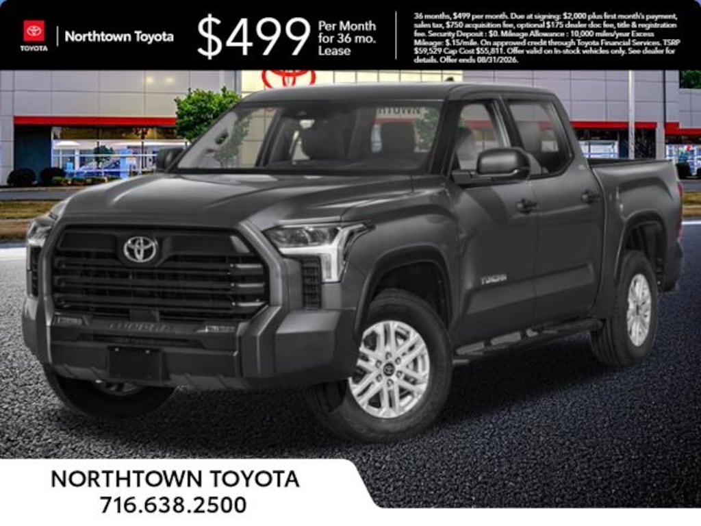 New 2026 Toyota Tundra SR5 SR5 CREWMAX 6.5