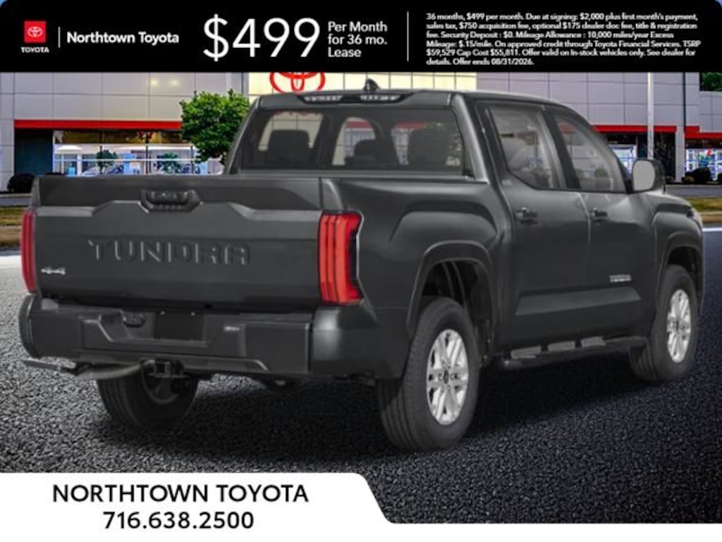 New 2026 Toyota Tundra SR5 SR5 CREWMAX 6.5