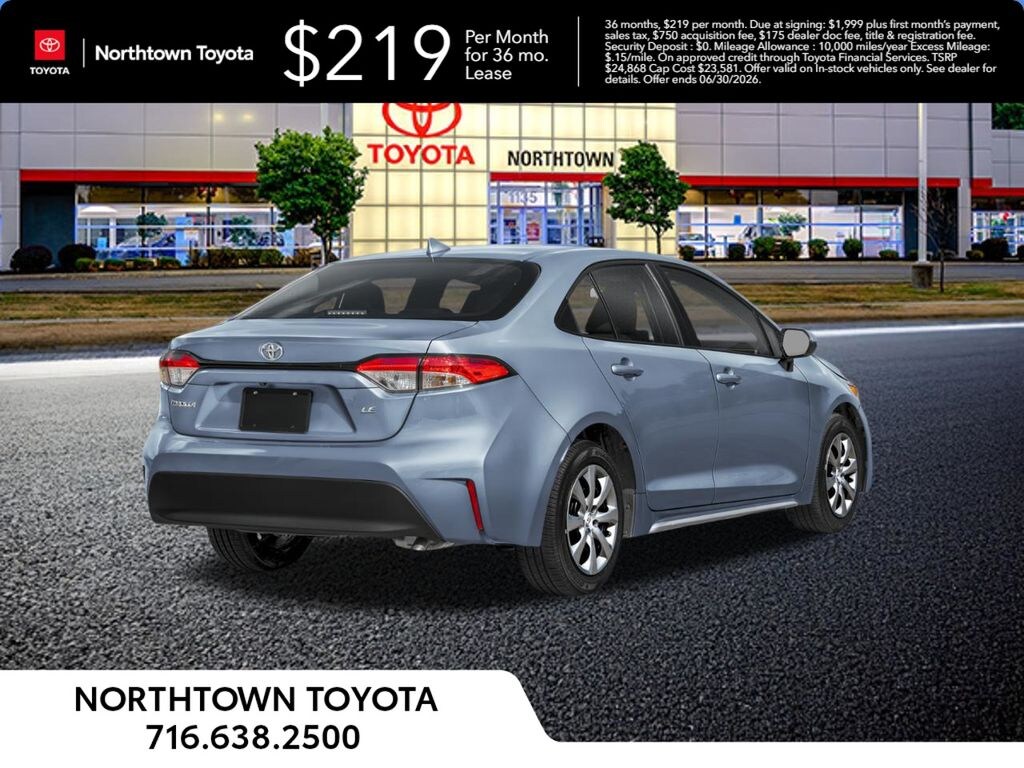 New 2026 Toyota Corolla LE LE