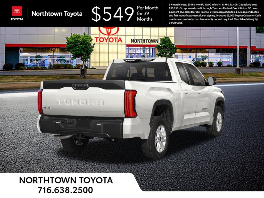 New 2026 Toyota Tundra SR5 SR5 DOUBLE CAB 6.5