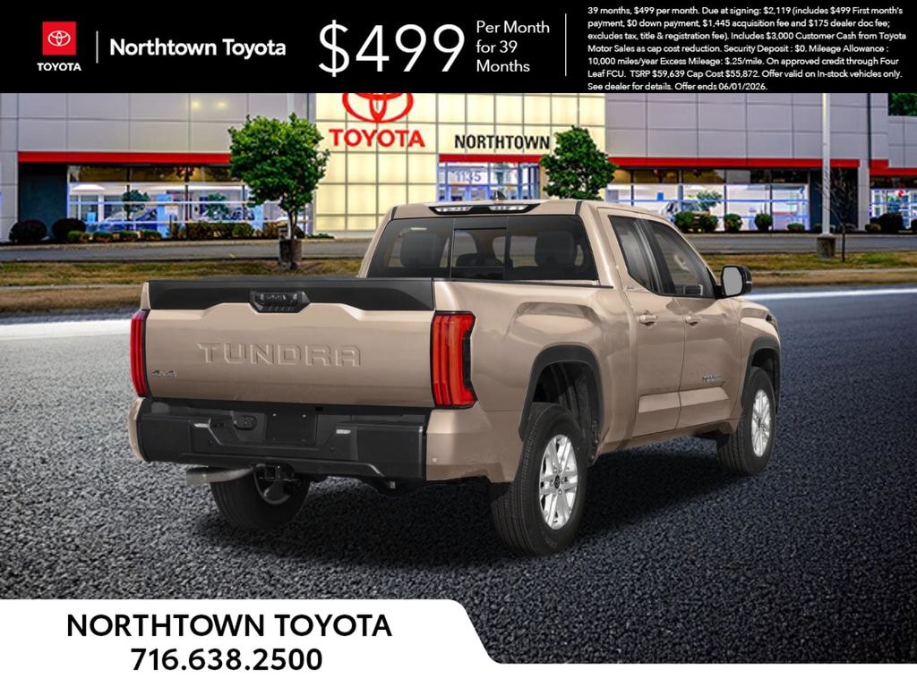 New 2026 Toyota Tundra SR5 SR5 DOUBLE CAB 6.5