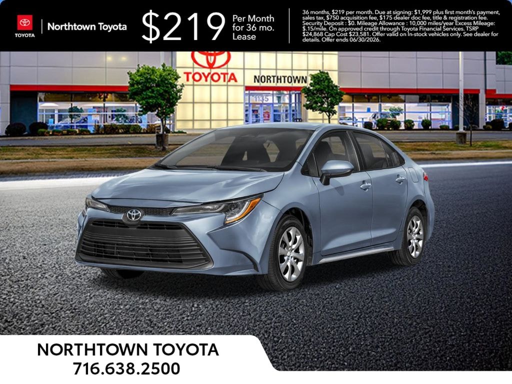 New 2026 Toyota Corolla LE LE