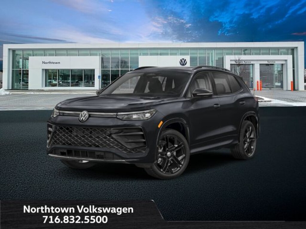 New 2026 Volkswagen Tiguan 2.0T SE R-Line Black SUV
