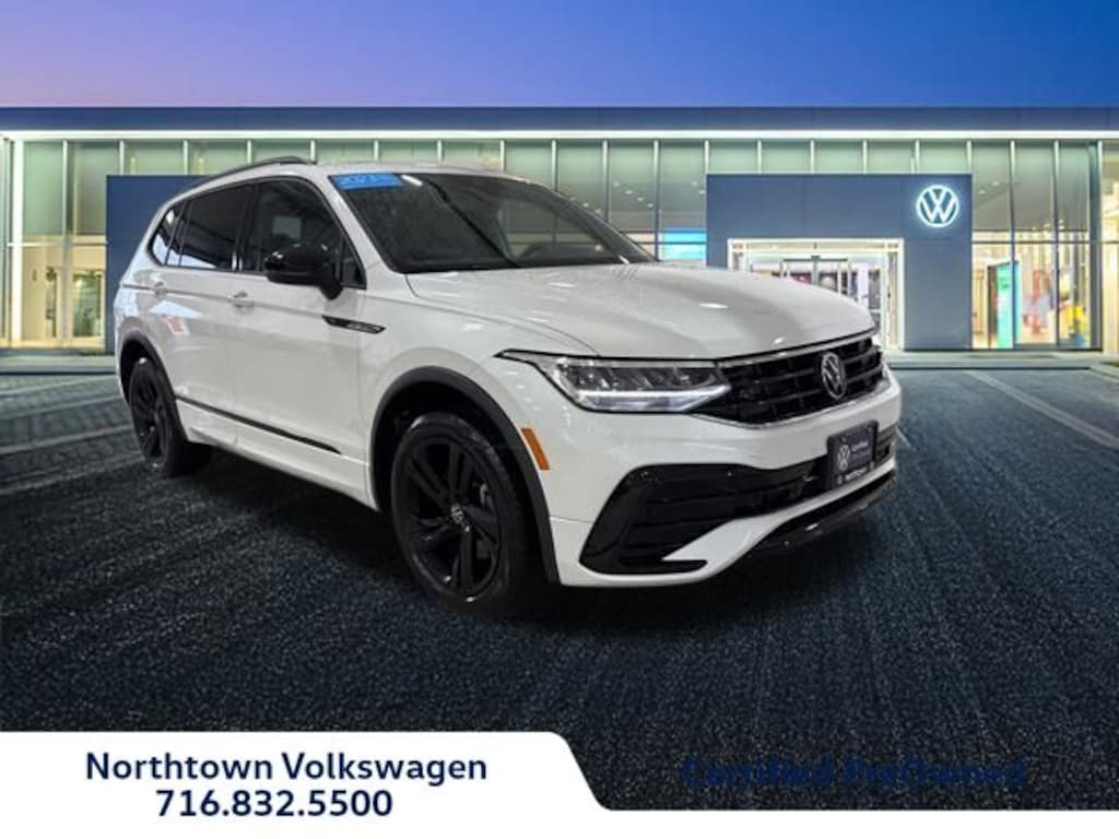 Certified 2023 Volkswagen Tiguan 2.0T SE R-Line Black SUV