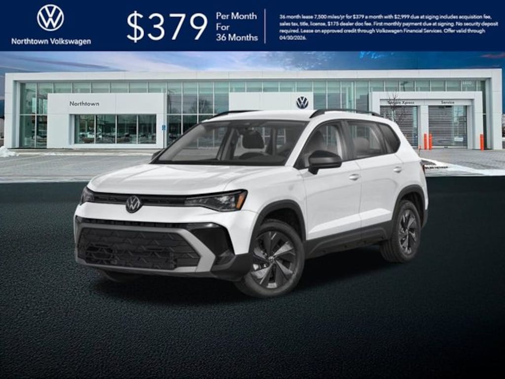 New 2026 Volkswagen Taos 1.5T S SUV