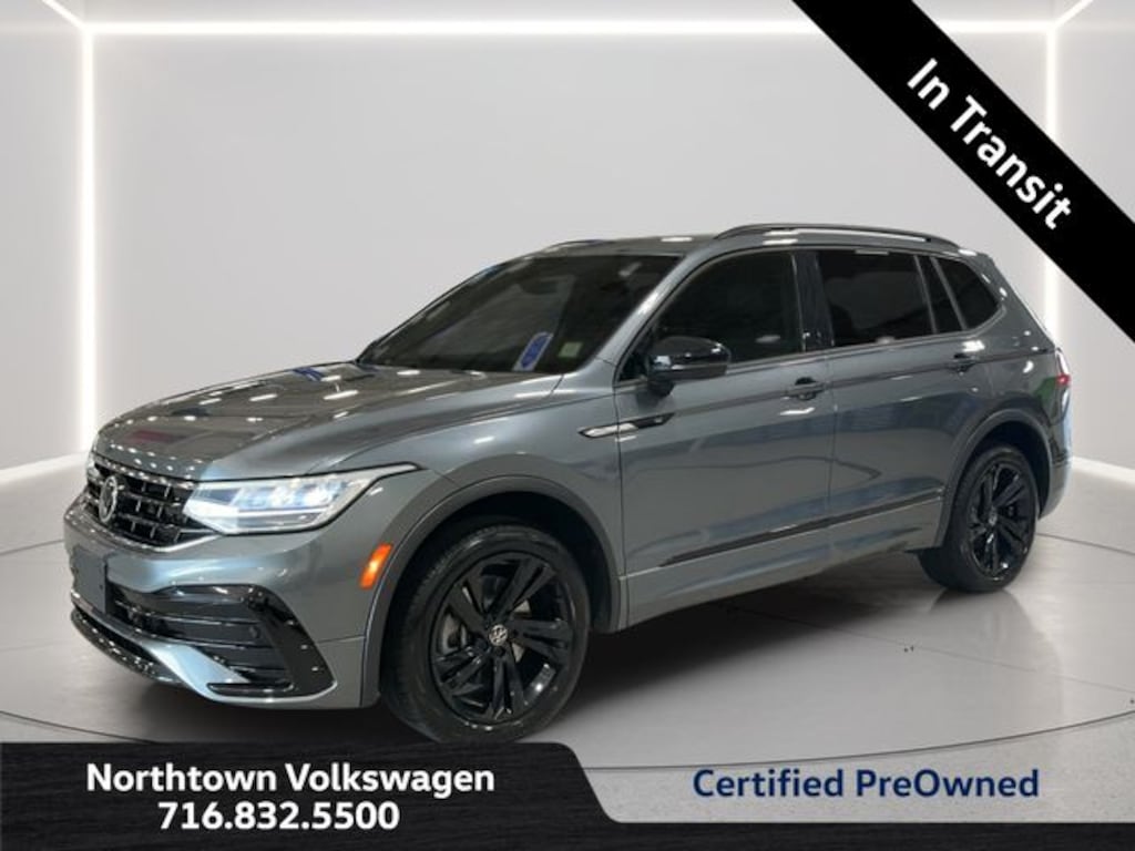 Certified 2024 Volkswagen Tiguan 2.0T SE R-Line Black SUV