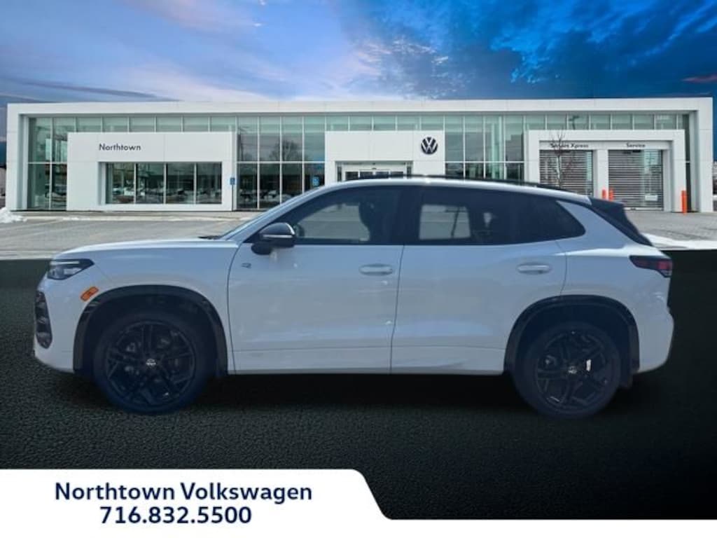 New 2026 Volkswagen Tiguan 2.0T SE R-Line Black SUV