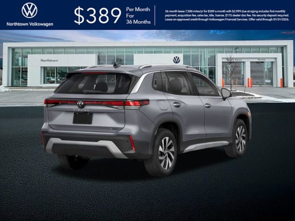 New 2026 Volkswagen Tiguan 2.0T S SUV