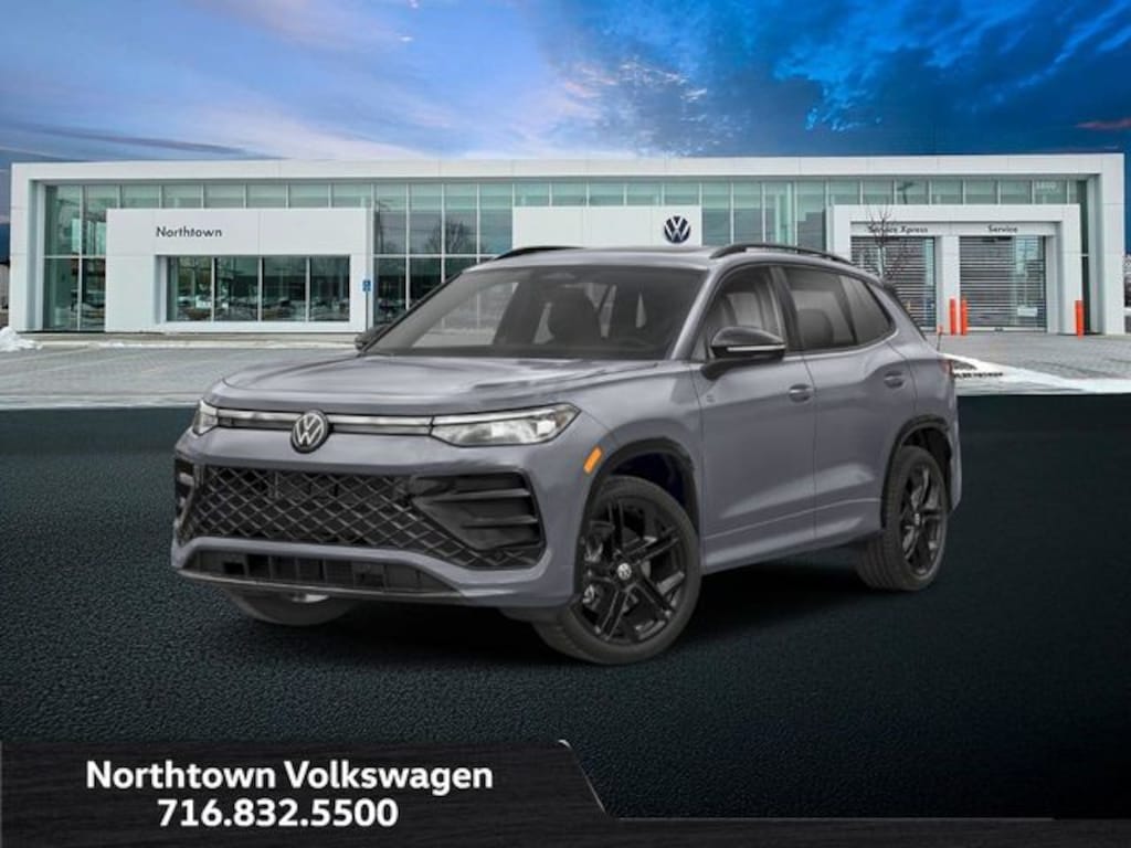 New 2026 Volkswagen Tiguan 2.0T SE R-Line Black SUV
