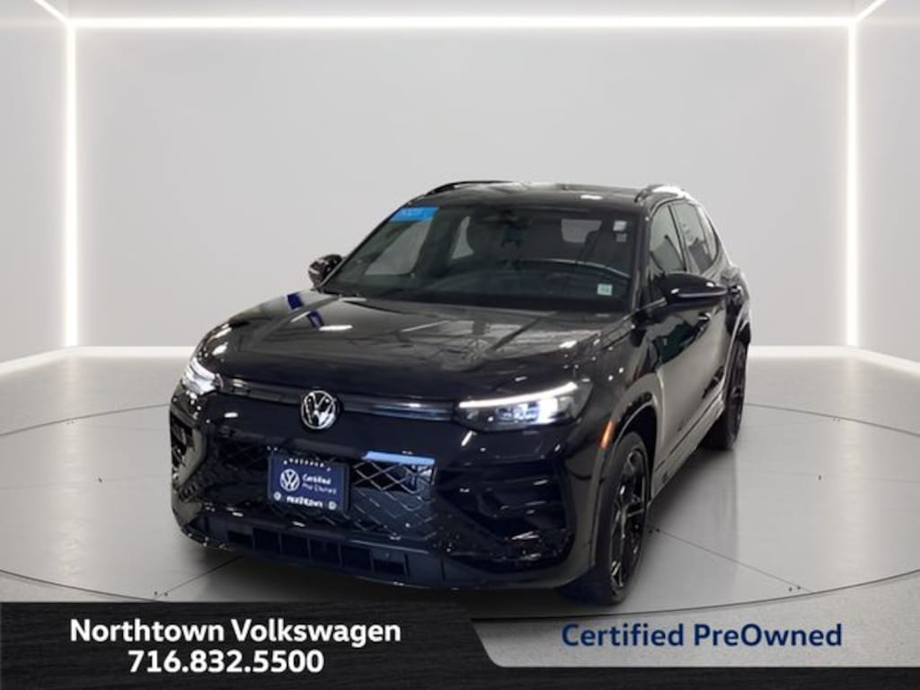 Certified 2025 Volkswagen Tiguan 2.0T SE R-Line Black SUV