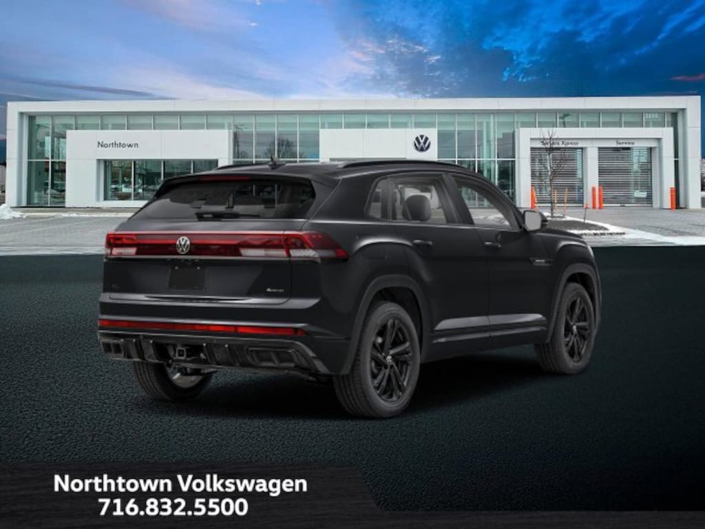 New 2026 Volkswagen Atlas Cross Sport SEL R-Line Black SUV