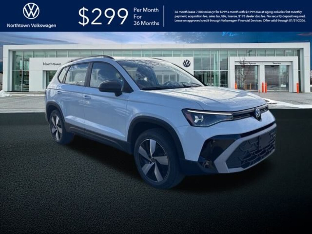 New 2025 Volkswagen Taos 1.5T S SUV