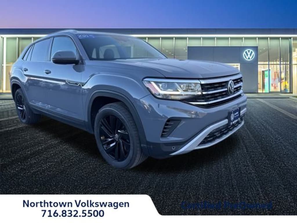 Certified 2021 Volkswagen Atlas Cross Sport 2.0T SE w/Technology SUV