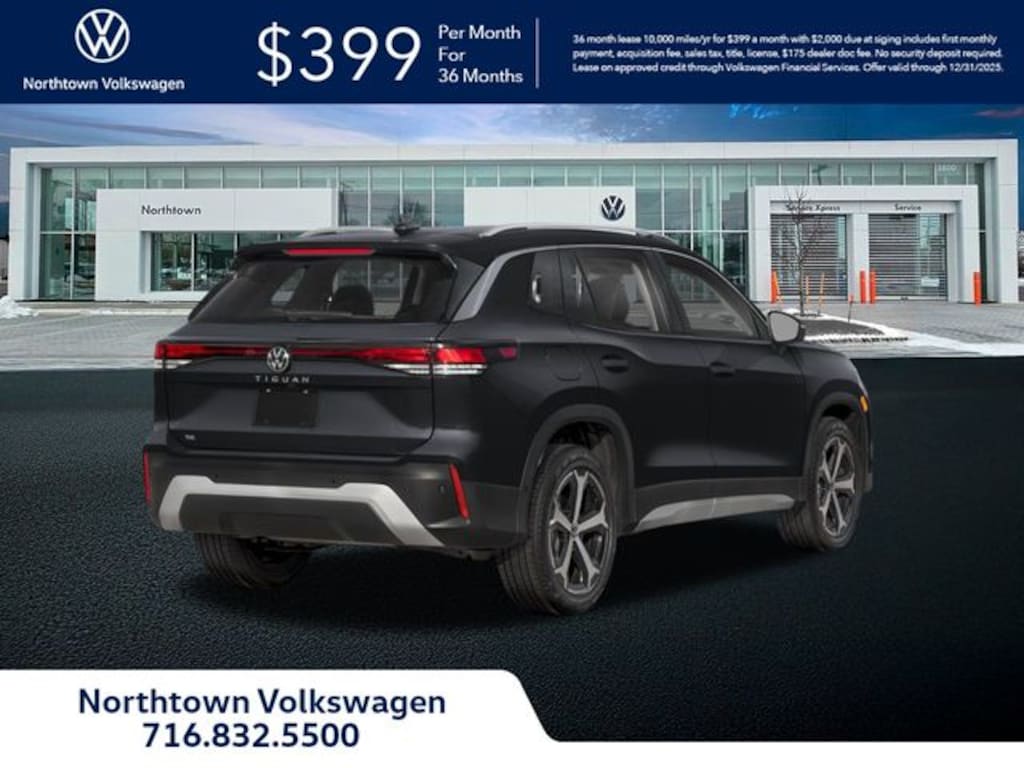 New 2025 Volkswagen Tiguan 2.0T SE SUV