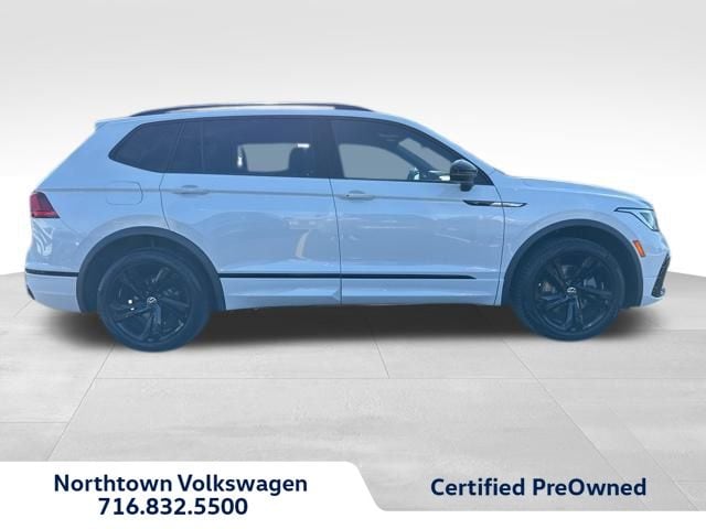 Certified 2023 Volkswagen Tiguan SE R-LINE BLACK with VIN 3VV8B7AX7PM028291 for sale in Amherst, NY