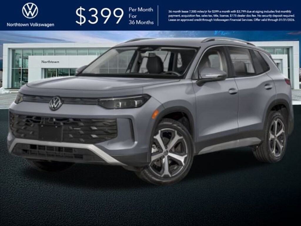 New 2026 Volkswagen Tiguan 2.0T SE SUV