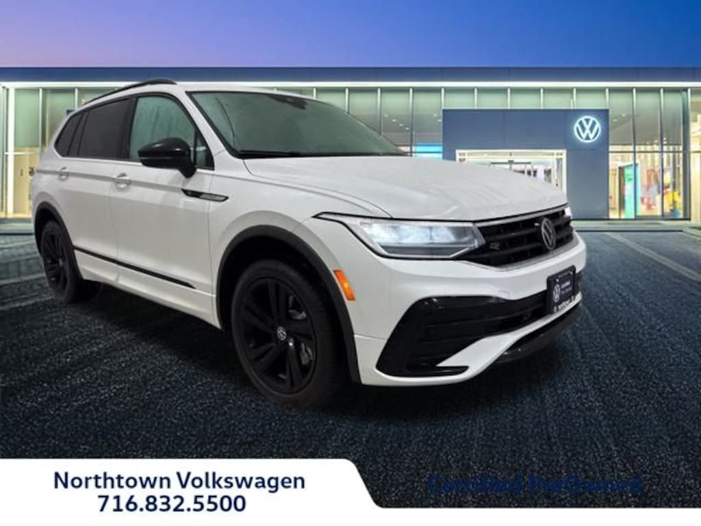 Certified 2024 Volkswagen Tiguan 2.0T SE R-Line Black SUV