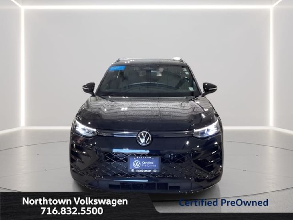 Certified 2025 Volkswagen Tiguan 2.0T SE R-Line Black SUV