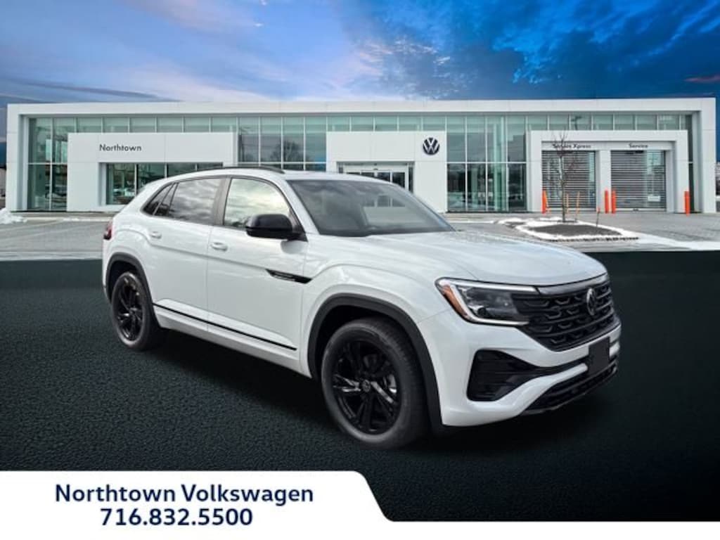 New 2026 Volkswagen Atlas Cross Sport 2.0T SEL R-Line Black SUV