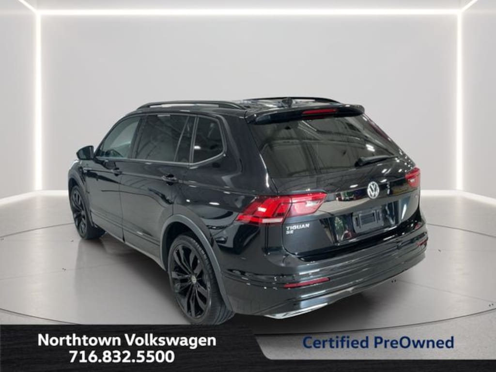 Certified 2021 Volkswagen Tiguan 2.0T SE R-Line Black SUV