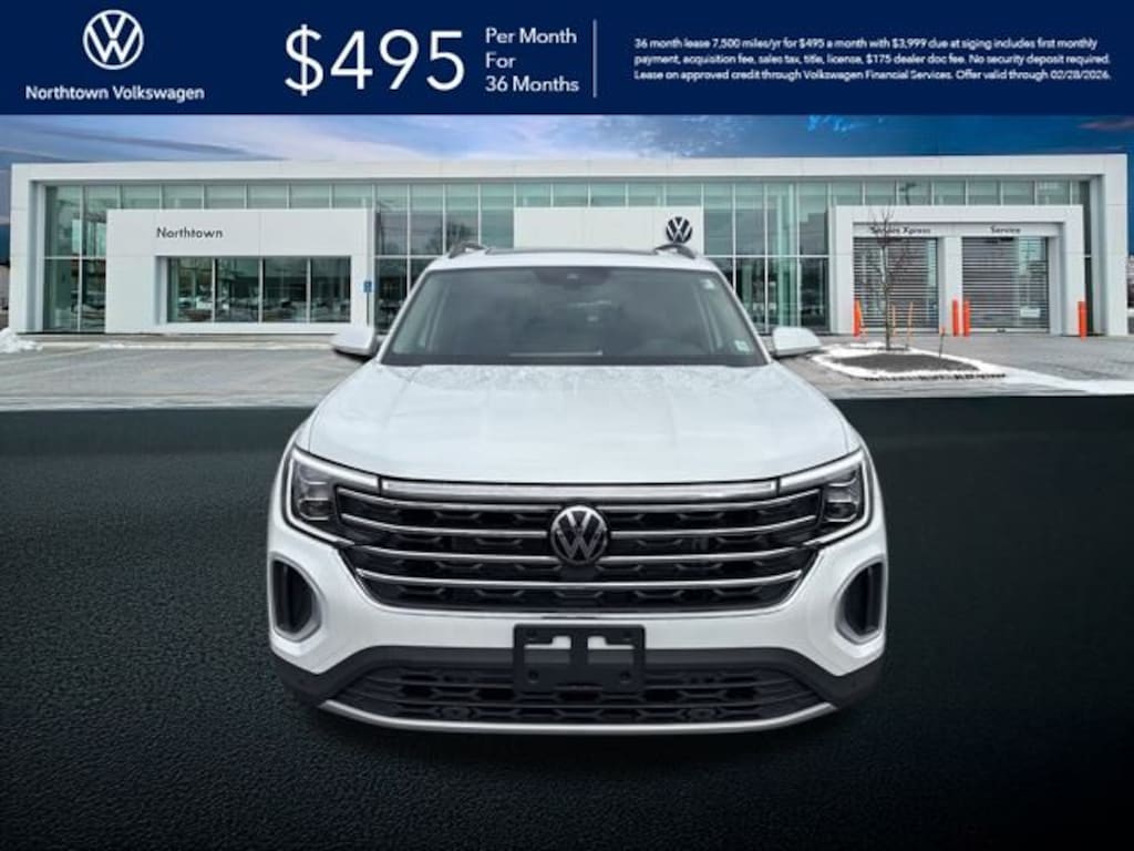 New 2026 Volkswagen Atlas 2.0T SE w/Technology SUV