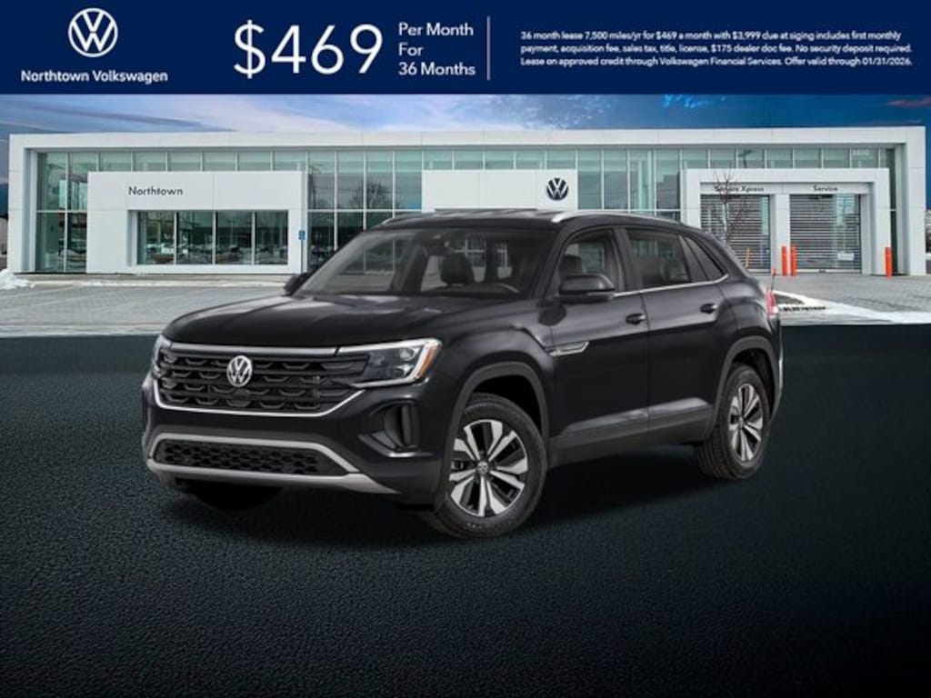 New 2026 Volkswagen Atlas Cross Sport 2.0T SE w/Technology SUV