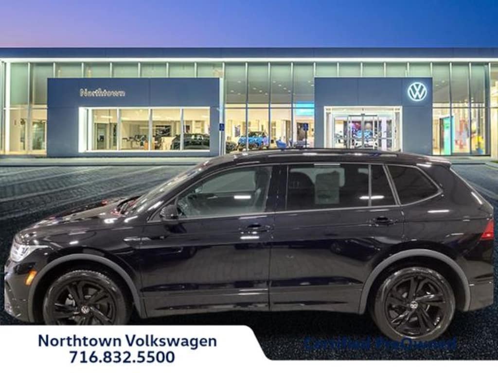 Certified 2024 Volkswagen Tiguan 2.0T SE R-Line Black SUV