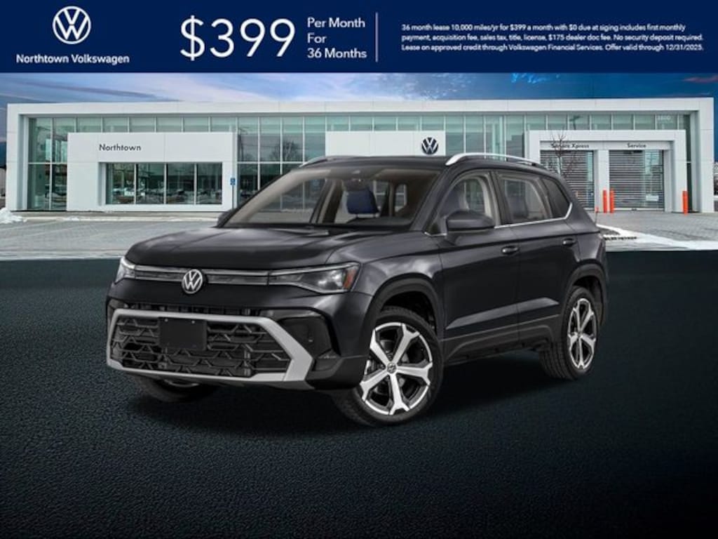 New 2025 Volkswagen Taos 1.5T SEL SUV