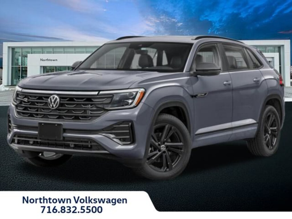 New 2026 Volkswagen Atlas Cross Sport 2.0T SEL R-Line Black SUV