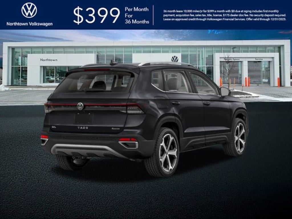 New 2025 Volkswagen Taos 1.5T SEL SUV