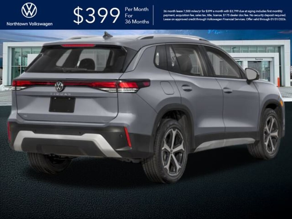 New 2026 Volkswagen Tiguan 2.0T SE SUV