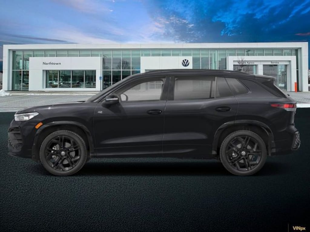 New 2026 Volkswagen Tiguan 2.0T SE R-Line Black SUV