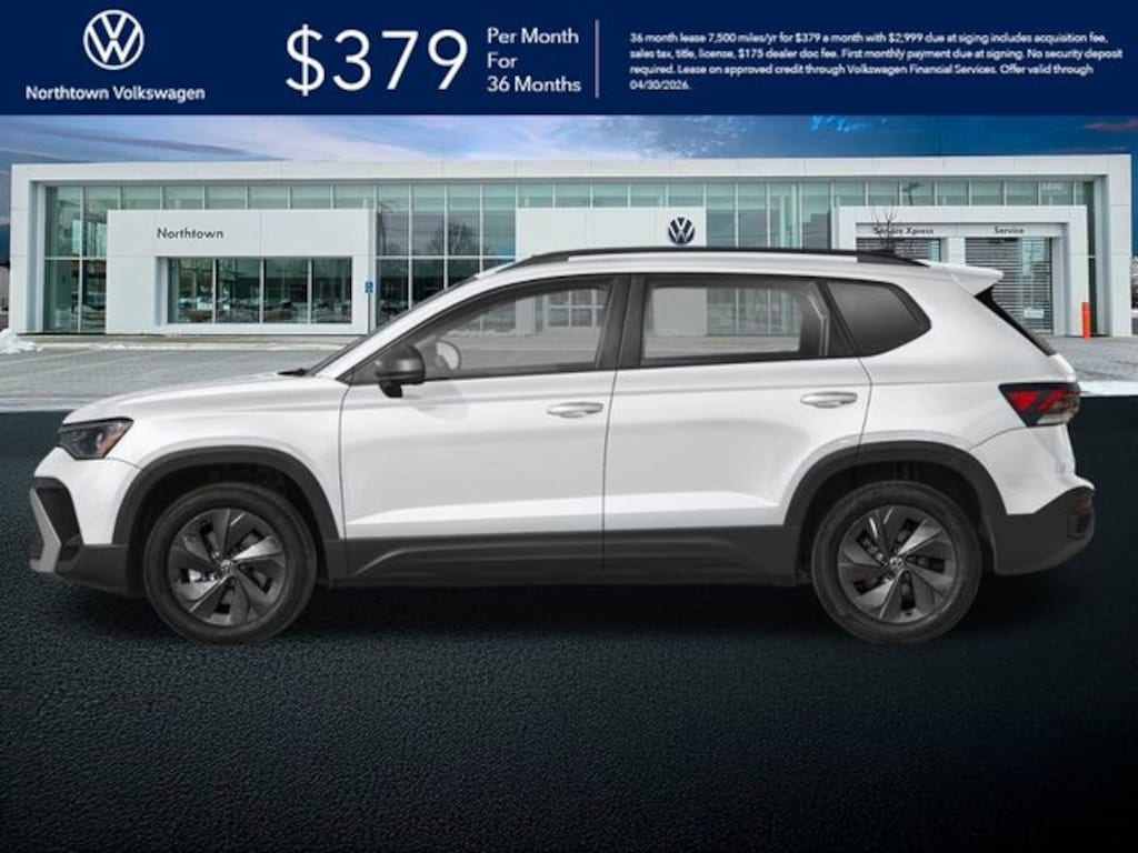 New 2026 Volkswagen Taos 1.5T S SUV