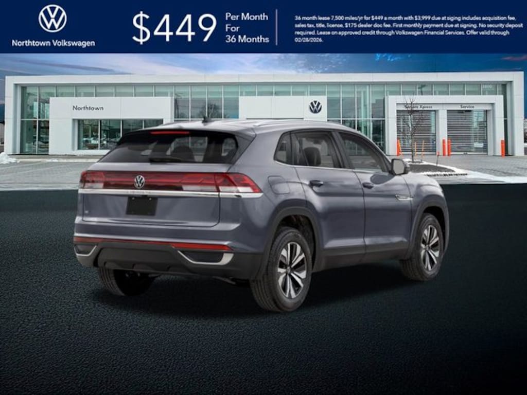New 2026 Volkswagen Atlas Cross Sport 2.0T SE w/Technology SUV