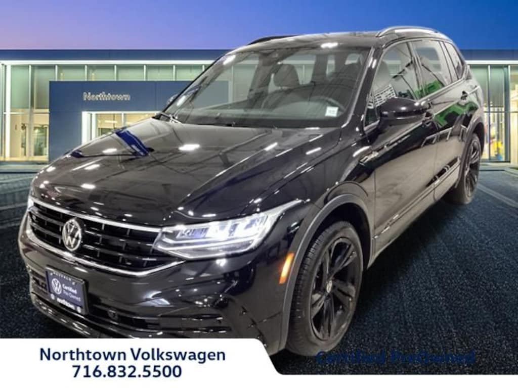 Certified 2024 Volkswagen Tiguan 2.0T SE R-Line Black SUV