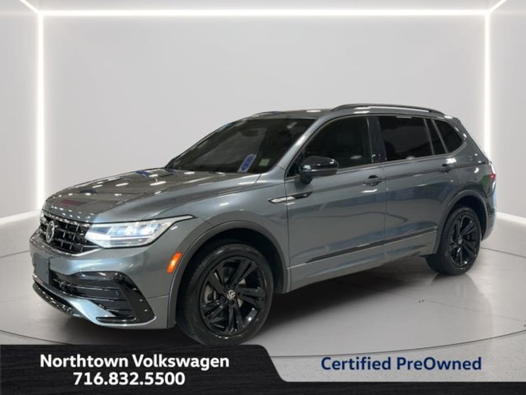 Certified 2024 Volkswagen Tiguan 2.0T SE R-Line Black SUV
