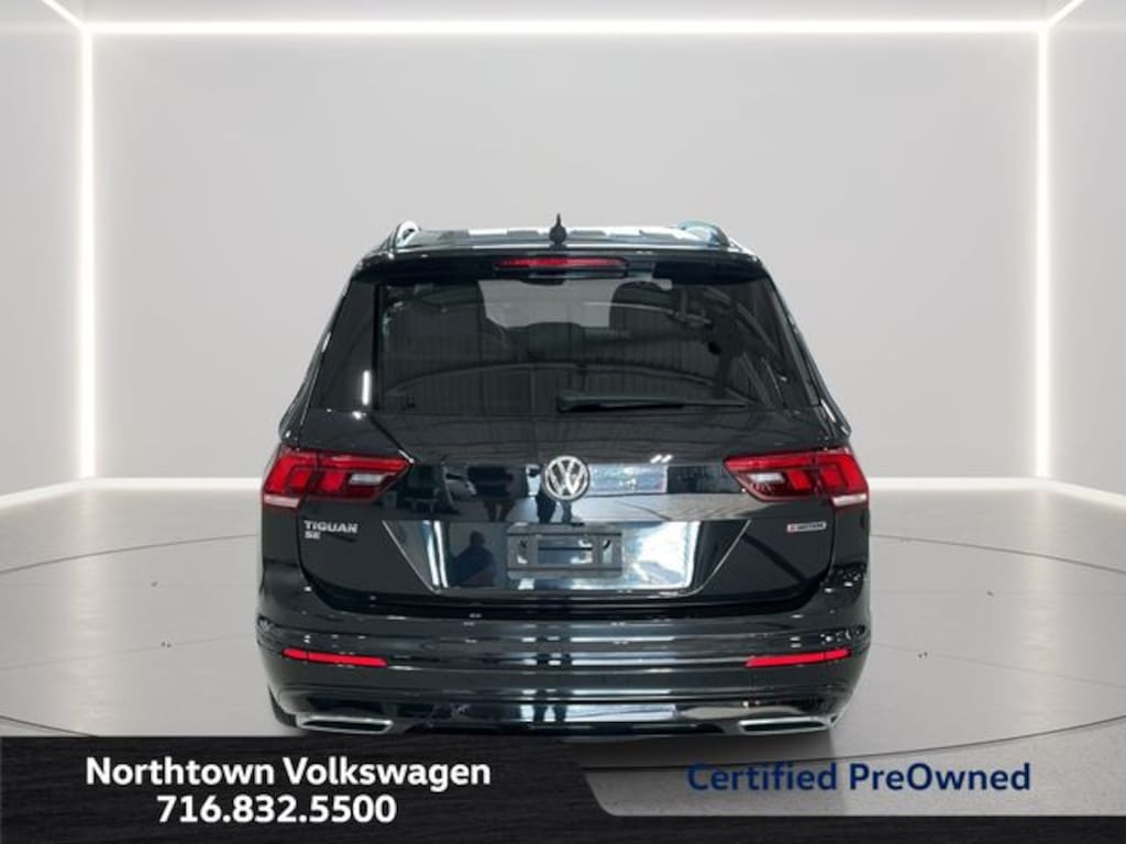 Certified 2021 Volkswagen Tiguan 2.0T SE R-Line Black SUV