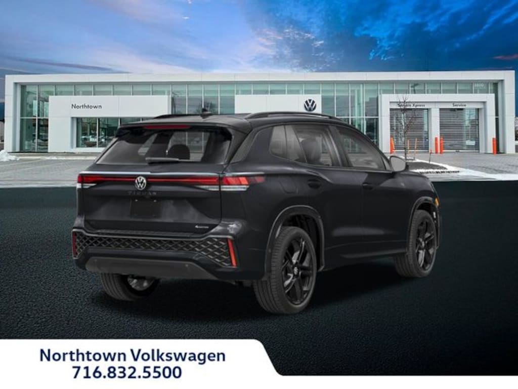 New 2026 Volkswagen Tiguan 2.0T SE R-Line Black SUV