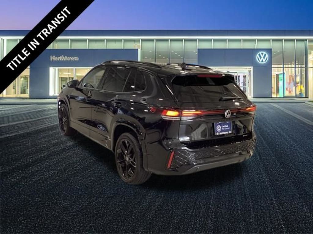 Certified 2025 Volkswagen Tiguan 2.0T SE R-Line Black SUV