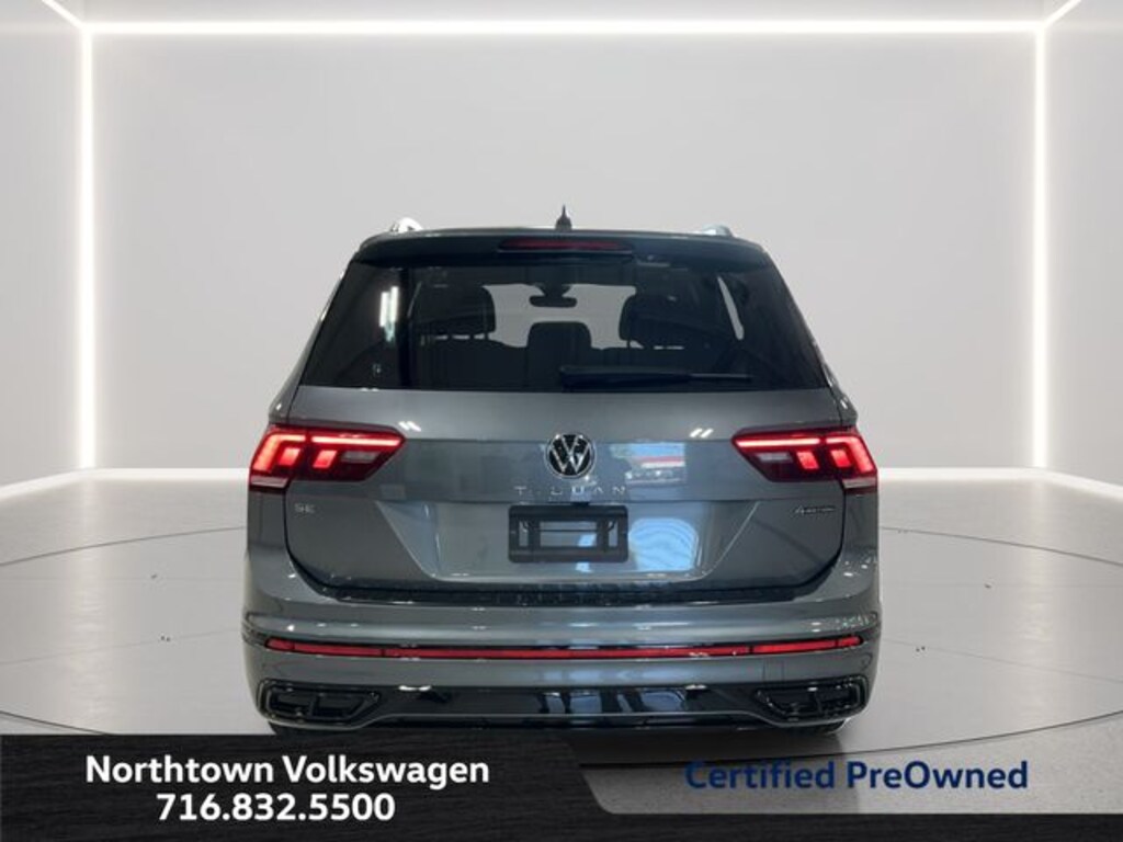 Certified 2024 Volkswagen Tiguan 2.0T SE R-Line Black SUV