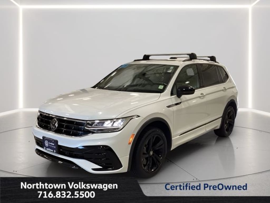 Certified 2024 Volkswagen Tiguan 2.0T SE R-Line Black SUV