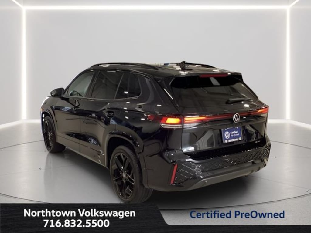 Certified 2025 Volkswagen Tiguan 2.0T SE R-Line Black SUV